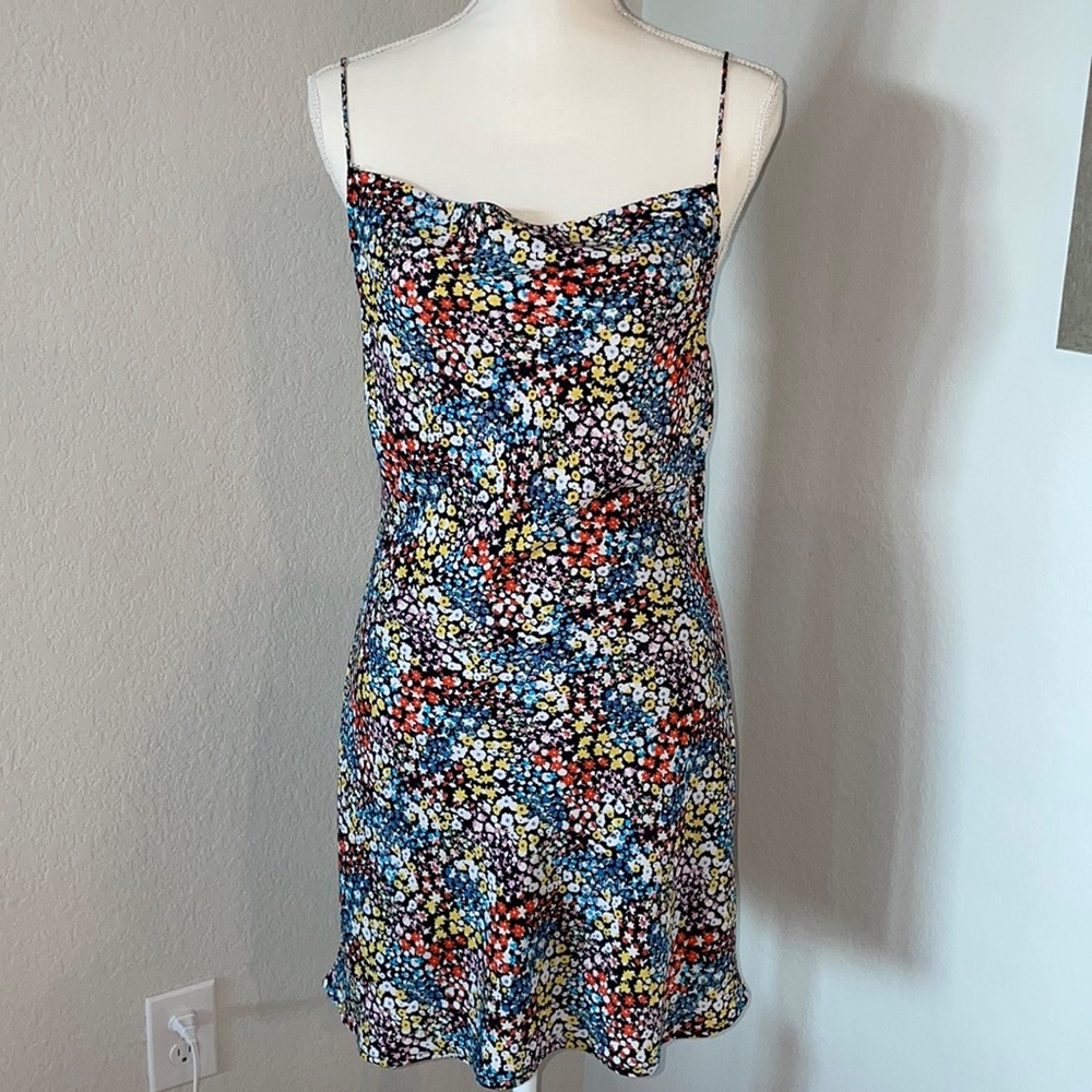 TopSHOP flower print dress size 4